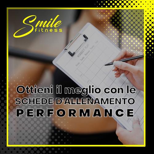 SCHEDA D'ALLENAMENTO PERFORMANCE